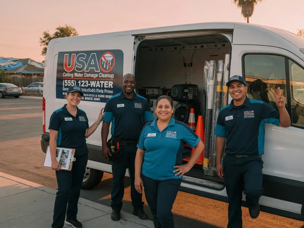 Ceiling Water Damage Restoration company in Lowman, NY